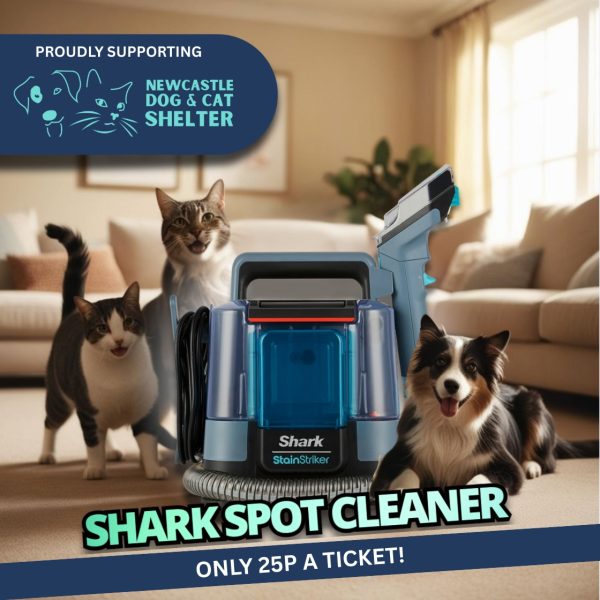 *CHARITY PRIZE DRAW* SHARK STAIN STRIKER + INSTANT WINS