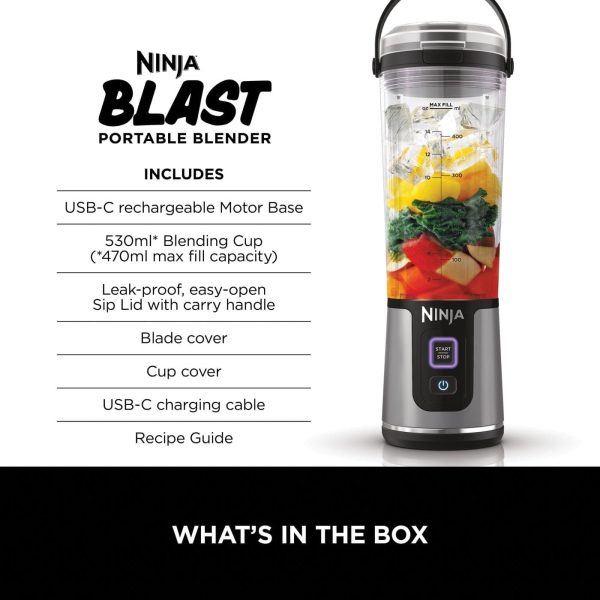 NINJA BLAST PORTABLE BLENDER + INSTANT WINS
