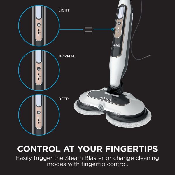 SHARK STEAM + SCRUB AUTOMATIC STEAM MOP WITH STEAM BLASTER