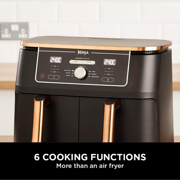NINJA FOODI MAX DUAL ZONE AIR FRYER
