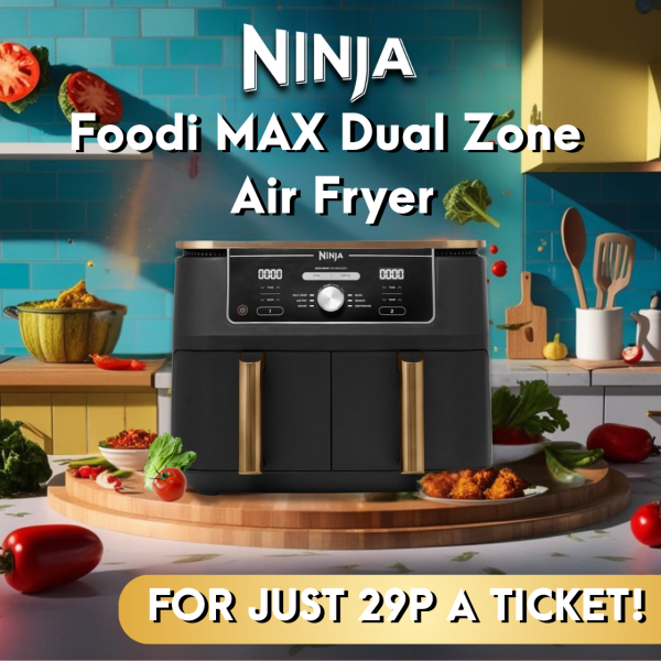 NINJA FOODI MAX DUAL ZONE AIR FRYER