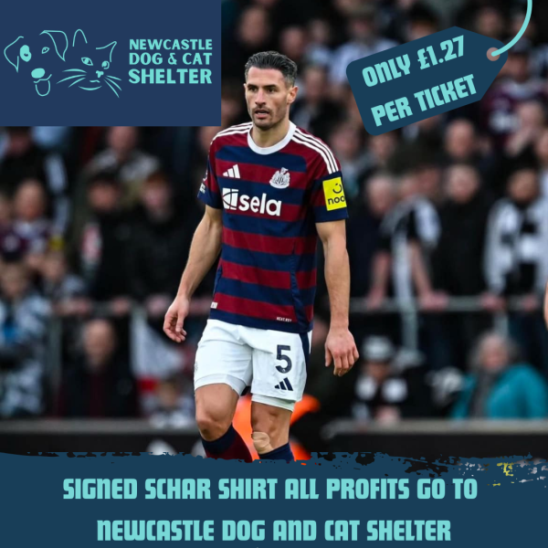 Fabian Schär SIGNED SHIRT ALL PROFITS GO TO CHARITY