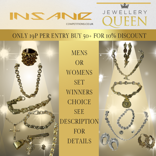 JEWELLERY QUEEN MENS OR WOMENS BUNDLE