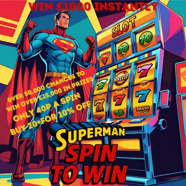 SUPERMAN SPIN TO WIN