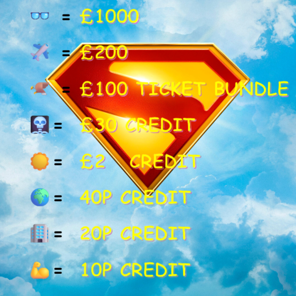 SUPERMAN SPIN TO WIN