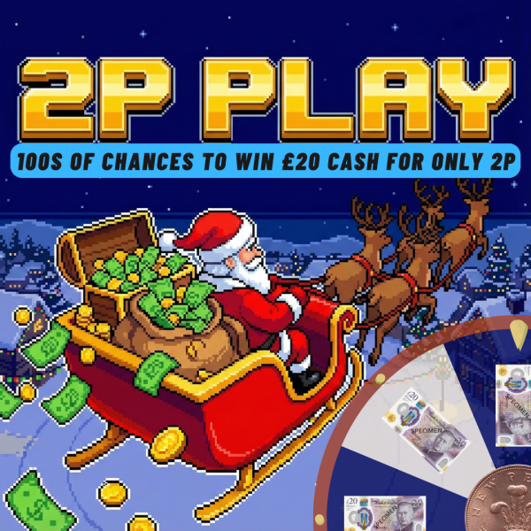 2p PLAY PAYOUT 💷 WIN TAX-FREE CASH FOR JUST 2P! 💷  🎯 150 x £20 Instant Wins up for grabs!
